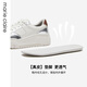 
MARIE CLAIRE24 autumn thick sole shoes color-blocked lightweight breathable casual sponge cake skateboard shoes 651-11303,651-21303 streamer silver + white 651-11303 39