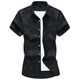 Chang Luzhu Summer New Style Herrenhemd für Männer mit kurzärärmernem Herren-Blumenhemd kurzärmelig schlanker gedruckter kurzärmeliger Hemd Herren-Top 7029 m