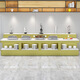 TMJD MISS hotel breakfast dining table Restaurant unit canteen buffet table wall-style dining table wine Custom made white 8 sockets Product price 9730