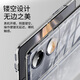Biyazi es adecuado para Huawei Pocket 2 Mobile Telephone Case Pocket 2 Case de protección Pantalla Flip Cubierta de cubierta completa de la caída completa y disipación de calor ultra delgada y la refrescante caja dura transparente JK647 Transparente