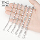 TTMIX platinum cat eye bracelet PT950 fashion queen temperament platinum hand ornament turned bead chain 7.7-7.9g 17cm thick 5.4mm