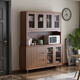 Mulan (Mulan) Nouveau armoire à vin à buffet chinois Cadre de cuisine en bois massif mur intégré Armoire de rangement de salon chinois moderne 5012 Armoire inférieure simple / 120 * 40 * 90cm
