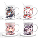 Yingtang morgen Arche umgeben Q Version W KELSICATI WASSER MOUM MILK MILK TURKEM GRÖSSE WASSER TRINK WASSER CUP XR723 SAGA Exquisite Tasse [Tassen + Löffel]