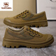 Western Region Camel 3522 Camel Camel 3522 Casual Anti-Slip Breathable Hiking Shoes Canvas Shoes Soft Sole Wear-Resistant Hiking Outdoor Authentic Labor Protection Shoes Men 40 Improved Version of Liberation Shoes (Fashionable Model) x Kaki