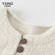 
Clothing and beautiful white circle fur short coat new lazy style small coat oriental simple luxury style beige M