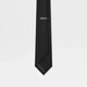 Zegna accessories black mulberry silk tie black