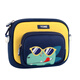 YOME crossbody bag, children's holiday gift coin wallet, fashionable cartoon waist bag, boy, elementary school student shoulder bag, dinosaur style