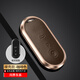 Digalun Pregunte al mundo M5 Cubierta de llave Huawei M7 Carrera de automóviles Carrera de automóviles Espacio de hombres y mujeres gris + llavero de cuero