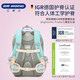 Dr. Jiang (DR KONG) schoolbag primary school girls 3-6th grade large-capacity spine protection and burden-reducing backpack men's lightweight children's backpack weight reduction