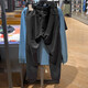 Nike (Nike) Pantalones de chándal Pantallas de hombres 2025 Spring New Fitness entrenamiento para correr pantalones informales Cómodos Pantalones largos transpirables FQ6996-010 Black Knitt XL