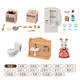 Senbeier Family Sweet Dreams Lodge Girls and Children's House Kitchen Toys Birthday Gifts Sweet Furniture Set Children's Gifts Sweet Furniture Set 5449