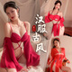 女士性感睡衣连体女极度诱惑免脱套装角色扮演夫妻刺激丝袜吊带变 9922-梦回大唐 均码