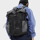 LIVEBOX EN DIRECT Functional Backpack Men's Multifunctional Travel Sports Outdoor Mountaineering Cycling Backpack Large Capacity Commuting Computer School Bag Black