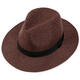 Trois livres verts d'été moyen d'âge moyen et âgé d'été cool cool chapeau top chapeau soleil chapeau jazz chapeau printemps et automne.