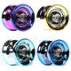 Yoyo Children's Toys Special Yoyo Live Sleep Automatic Swing Yoyo Beginner Boys Achetez deux plus un [Red chaud + Rich Gold + Ocean Blue]