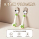 Kangbadou Baby Store Spoon Baby aprende a comer una cuchara de cuchara de horquilla Los niños de la cuchara de horquilla comen de forma independiente durante más de 6 meses Vigera de acero inoxidable VERDE-[316L acero inoxidable]