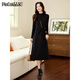 PinCai Dress Women's Exquisite Knitted Dress Set Removable Knitted Cardigan Skirt P144A5002