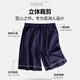 Pantalones de pijama de algodón puro de Langsha para hombres en verano Versátiles 7A Pantalones antibacterianos Pantalones sueltos de cinco puntos Pantalones casuales para ropa exterior