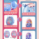 CLCEY儿童化妆品套装全套过家家公主梳妆台玩具套盒小女孩生日礼物3岁6 二合一 蓝色梳妆台