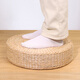 TaTanice futon meditation cushion handmade cattail round meditation cushion tatami cushion 45*45*10cm