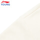 Li Ning children's clothing and children's sweatshirt girls' spring and autumn women's small flower pattern loose versatile top off white 88 160