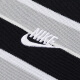 Nike (Nike) Camiseta Sitio web oficial de los hombres Summer Summer Nuevo solapa informal Camisa de algodón transpirable Sportswear FN3897-010/algodón/franja en blanco y negro (165/84a)