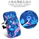 Laishuhui running arm bag sports mobile phone bag arm cover outdoor fitness equipment wrist bag marathon mobile phone bag carrying artifact purple large size suitable for mobile phones within 6.5 inches