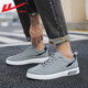 Huili Men's Shoes For Spring и летние холст для мужчин Легкие и дышащие однофутовые старого пекинского туфель