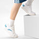 JD.com in JD.com für Kindersäure für Kinder, Baumwollsocken von Grundschule und Studenten, Campus kleine weiße Socken, Teenager Freizeit 5 Paare 20-22 cm