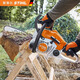 STIHL chain saw imported STIHL gasoline saw logging saw household garden fruit tree felling saw MS170/172/182 MS661 chain saw (25-inch guide chain)