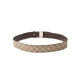 
GUCCI Gucci men's belt fashion brand double-sided cutable men's belt Coffee 245861 KGDHN 9767 110
