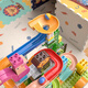 Feelo -kompatible LEGO LEGO LEGO LEGO BUIDER AUSFAHRE BUCH Blockspielzeug Jungen und Mädchen Kindertag Geburtstagsgeschenk Animal Party 2210
