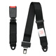 Ogood A068 two-point safety belt manual two-point amusement equipment maintenance safety belt Hangcha engineering vehicle emergency braking belt side insert luxury black