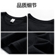Pull back long-sleeved T-shirt men's pure cotton round neck printed loose pullover bottoming shirt autumn casual trend breathable top men's clothing