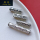 Shengxun Foot Silver 999 Silver Jewelry Accessories Coin Fu character Dragon Phoenix Twist Beaded Half Bracelet DIY Bracelet Bracelet Accessories SA1389 Model Single
