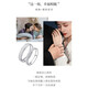MZMZ platinum ring couple pt950 platinum knot engagement fashion ring Valentine's Day birthday gift for girlfriend and wife light luxury closed mouth customization (circle number remarks)