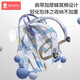 
Xin'an Dai Mommy Bag, double shoulder travel large capacity multi-functional mother and baby milk bag, waterproof and anti-fouling light and convenient bag, flagship blue sea phantom dolphin [upgraded large capacity]