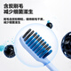 Semi-carbon filament soft-bristle toothbrush, adult couple model, home use, gum protection, carbon antibacterial small brush head, 9 pieces