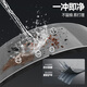 Fishing Source Fishing Rod Bag Hard Shell Fishing Tackle Storage Bag Multi-function Fishing Pole Bag Outdoor Portable Large Capacity Fishing Tackle Bag Back Lift Main Picture Model [Portable and Hard] 130*10cm Mercerated White