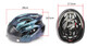 Bicycle riding helmet magnetic air suction lens ultralight integrated molding men and women bicycle mountain highway hood gloves + turban/order with helmet individually