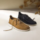 Clarks Qileqiu Mountain Series Spring and Summer Comfortable Lightweight Breathable Fashion Lace-up Casual Sports Shoes Leather Shoes Men's Casual Shoes Black 261709267 42