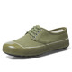 Chaussures de jiefang, chaussures de terres agricoles, chaussures de travail antidérapantes, résistantes à l'usure et respirantes, chaussures de protection du travail pour hommes et femmes, chaussures de travail, baskets, chaussures en caoutchouc jaune, haut jiefang (caoutchouc) 42
