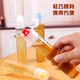 Wilkie honey dispensing bottle honey jar pear paste portable squeeze bottle food grade autumn pear paste syrup seasoning plastic dispensing box honey dispensing bottle 4-piece set 100ml