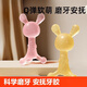 Ozan Ankosu is suitable for rabbit teethers, baby teething sticks, silicone toy chews for babies in the early teething period, and nano silver - radish rabbit teether storage box + anti-drop chain
