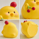 Lu Shanwu cute little yellow chicken cartoon desktop ornaments office work station decoration creative children's study small decoration gift cute little yellow chicken [Love you]