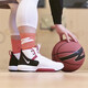 耐克（NIKE） Zoom Rize 1EP 男子 减震防滑耐磨 高帮实战休闲运动篮球鞋 FD9904-111米黑红 45 (290mm)