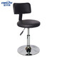 Jinshiluo K6210 Employee Stool Round Stool Laboratory Lift PU Chair Work Station Facilities Backrest Disc Style - Black Need to be installed by yourself Customized