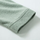 New Asia bathrobe pure cotton adult men and women bathrobe soft and comfortable home bathrobe pajamas pajamas pajamas gown gray green L
