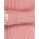 Hengyuanxiang Pure Cardigan Frauen Herbst und Winter Neuer Rollkragenpullover gegen Pullover modische und lässige koreanische Frauenspleißen -Pullover 03A13803 Pink M (160)