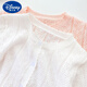 
Disney baby knitted cardigan thin 2023 new pure cotton girls air conditioning shirt jacket spring and summer children's baby outer wear orange pink 73cm recommended height 70cm 5-12 months